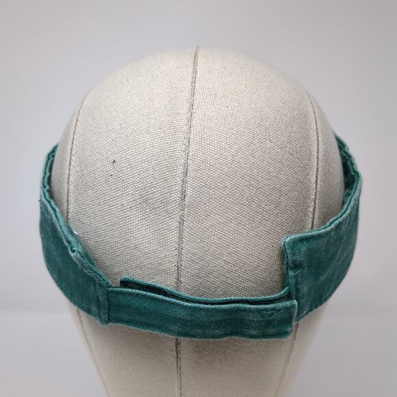 Florida Everglades Strapback Sun Visor Cap Green OS Adjustable O'Keefe's Reef - Picture 6 of 10